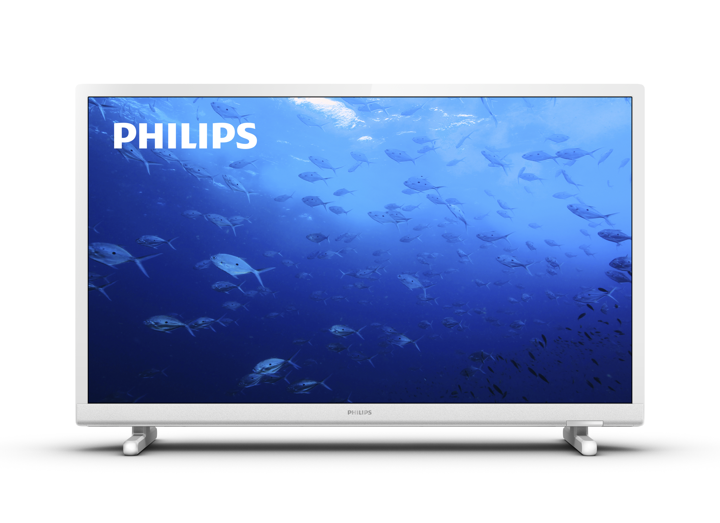 Image of Philips 5500 series TV LED televisore 24” HD 24PHS5537/12 NOVITÀ 2022 Ingresso 12v per camper Bianco