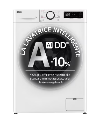 Image of LG F4R3011NSWW Lavatrice 11kg AI DD, Classe A-10%, 1400 giri, Lavaggio a vapore
