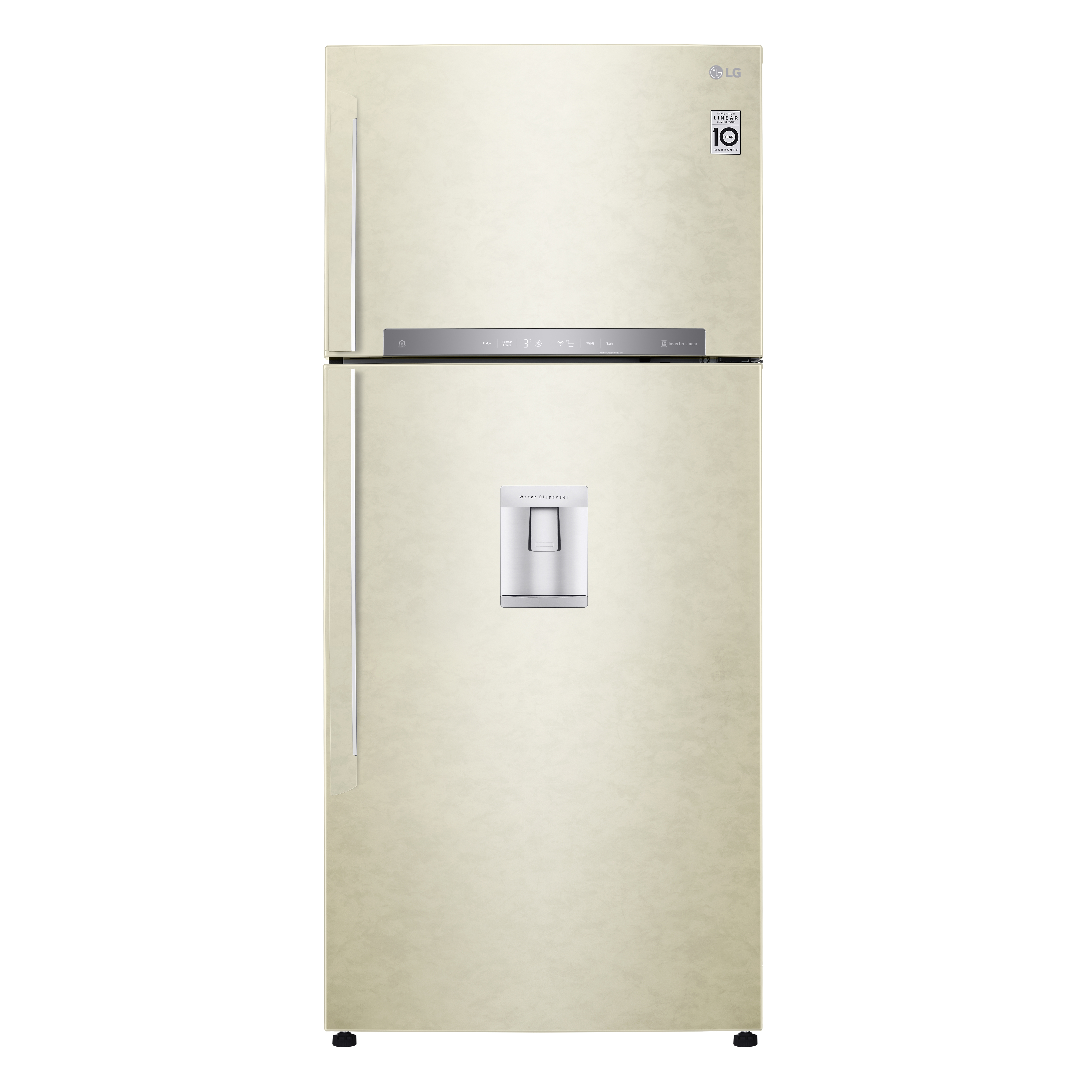 Image of LG GTF744SEPZD frigorifero con congelatore Libera installazione 509 L E Sabbia