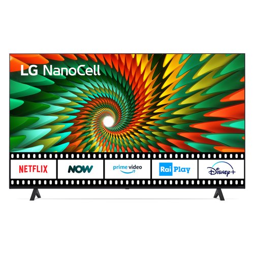 Image of LG NanoCell 65'' Serie NANO75 65NANO756QC, TV 4K, 3 HDMI, SMART TV Televisore 2023