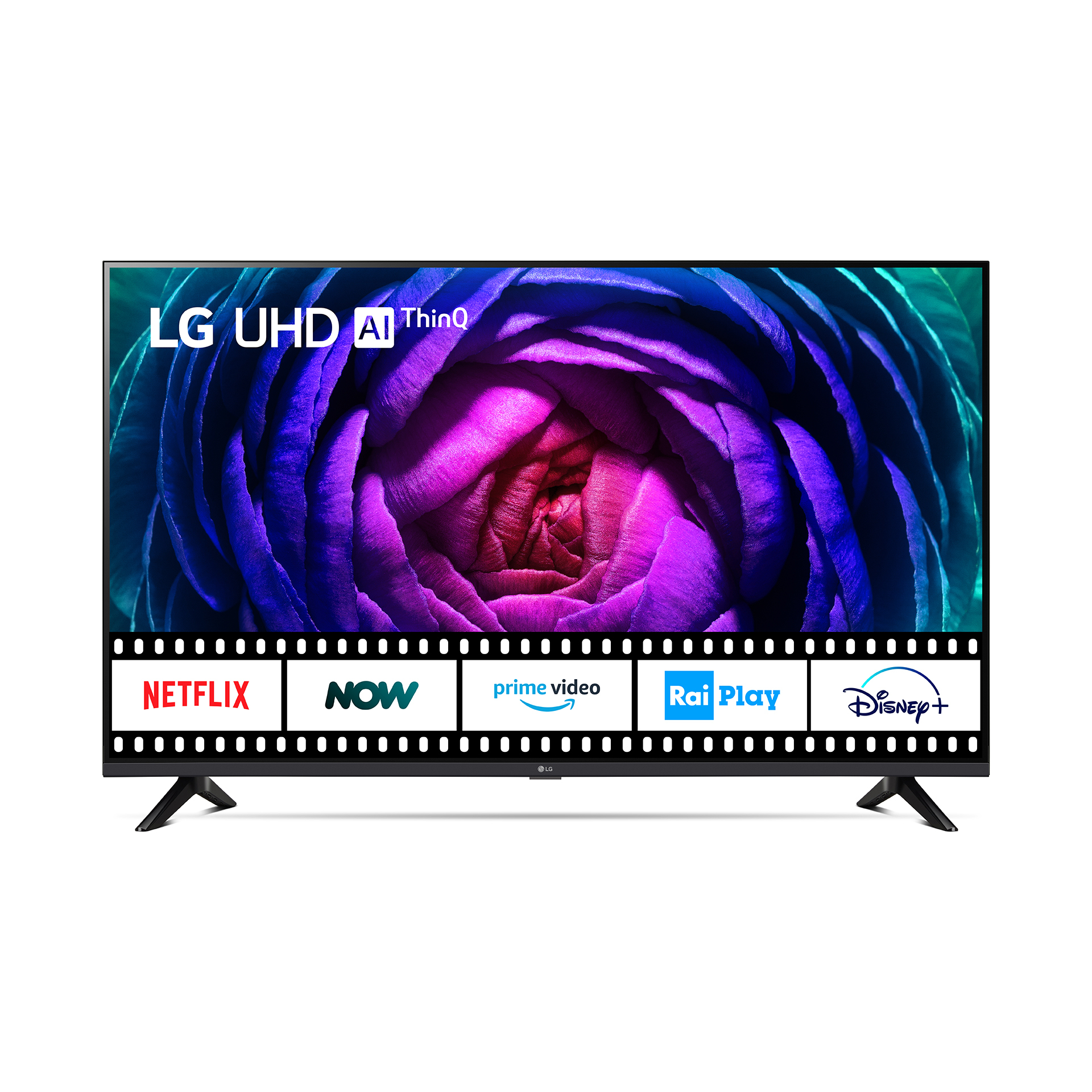 Image of LG UHD 55'' Serie UR74 55UR74006LB, TV 4K, 3 HDMI, SMART TV Televisore 2023