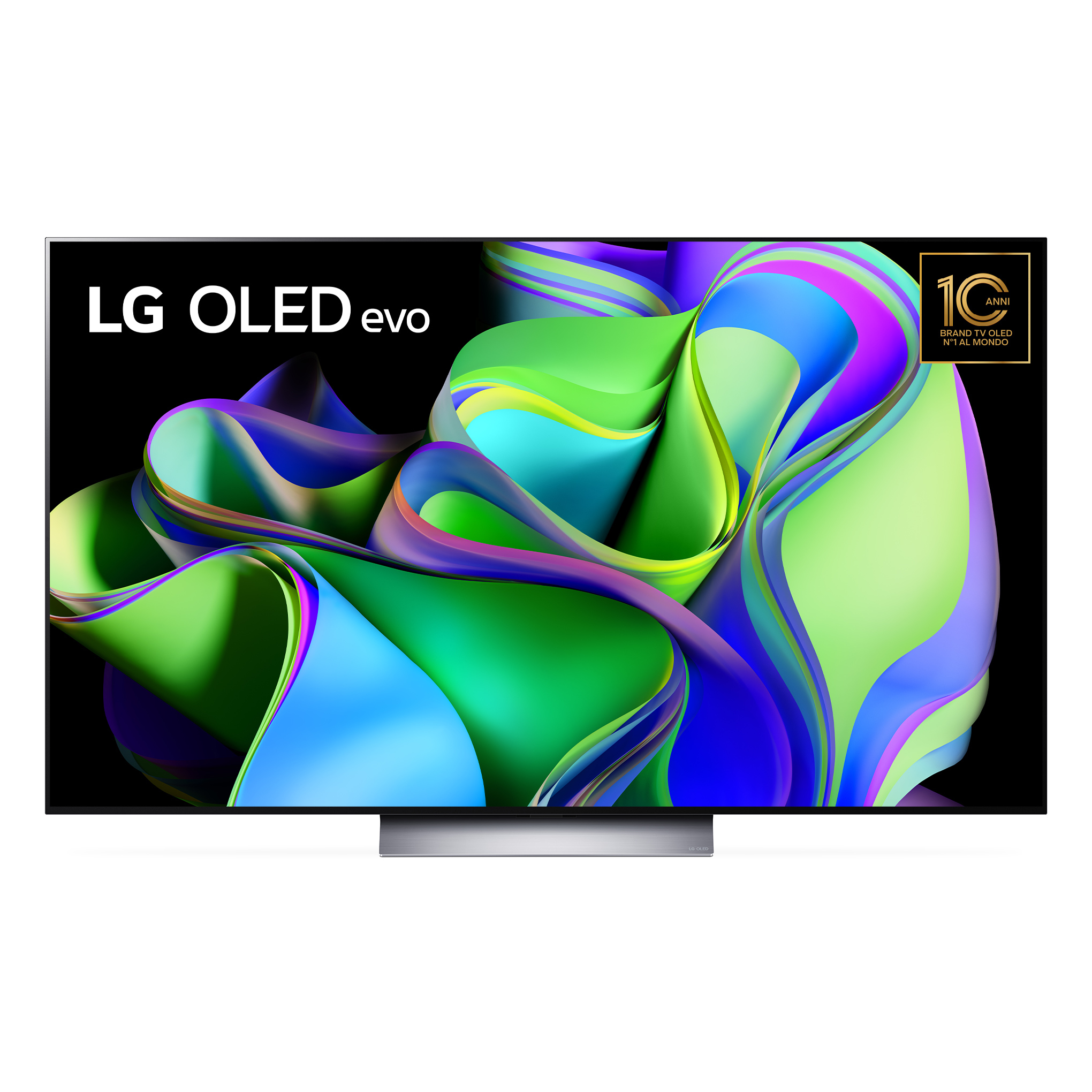 Image of LG OLED evo 77'' Serie C3 OLED77C34LA, TV 4K, 4 HDMI, SMART TV Televisore 2023