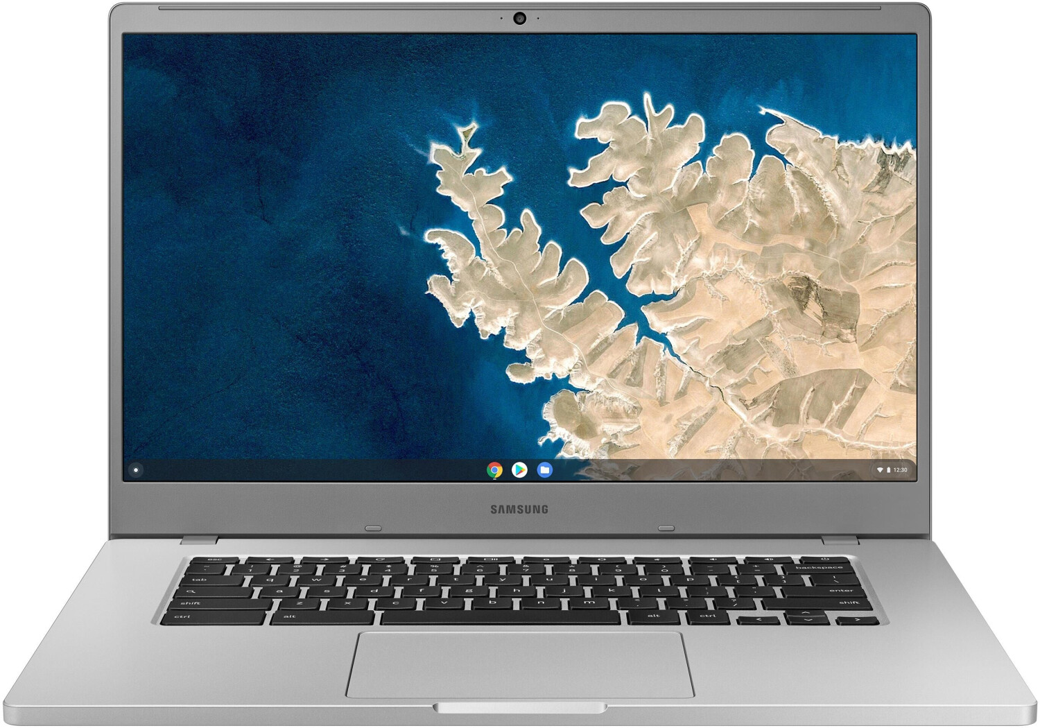 Image of Samsung Chromebook 4+ N4000 39,6 cm (15.6) Full HD Intel® Celeron® 4 GB LPDDR4-SDRAM 64 GB eMMC Wi-Fi 5 (802.11ac) ChromeOS Argento