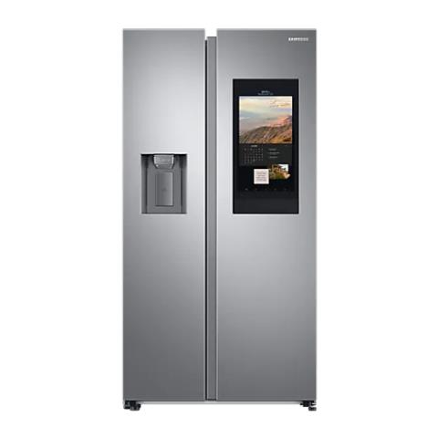 Image of Samsung RS6HA8891SL frigorifero Side by Side Family Hub™ Libera installazione con congelatore 614 L connesso con monitor integrato Classe E,Inox