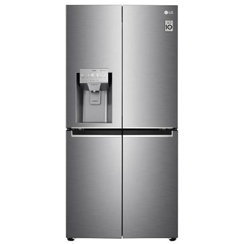 Image of LG GML844PZ6F.APZQEUR frigorifero side-by-side Libera installazione 506 L F Metallico, Argento