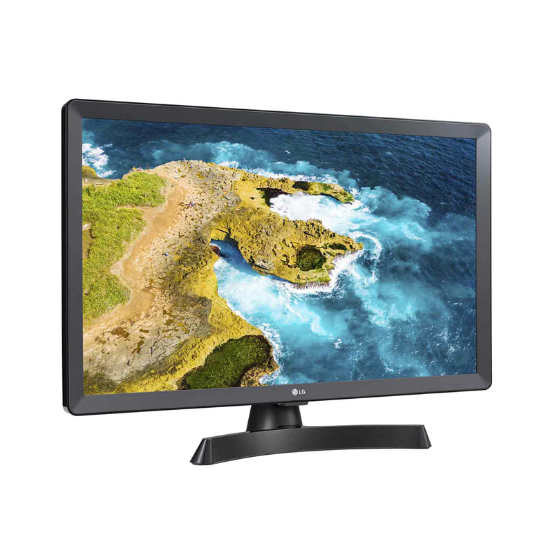 Image of LG HD 24TQ510S-PZ TV 59,9 cm (23.6") Smart TV Wi-Fi Nero, Grigio 250 cd/m²