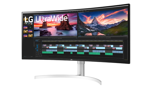 Image of LG 38WN95CP-W Monitor PC 96,5 cm (38") 3840 x 1600 Pixel Quad HD+ QLED Bianco