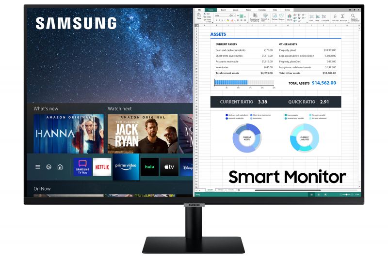 Image of Samsung S27AM500 Smart Monitor da 27" Flat