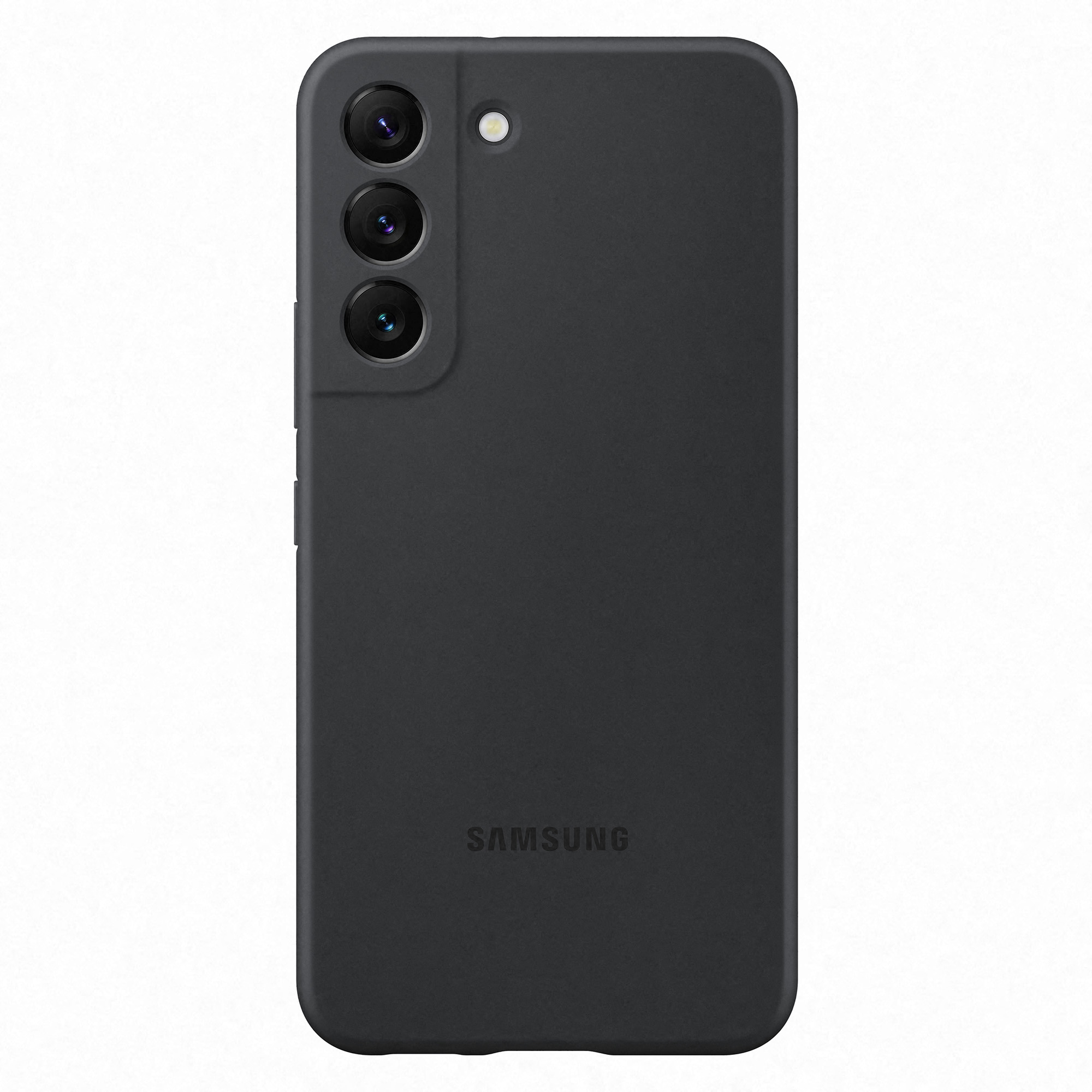 Image of Samsung Cover in Silicone per Galaxy S22, Black