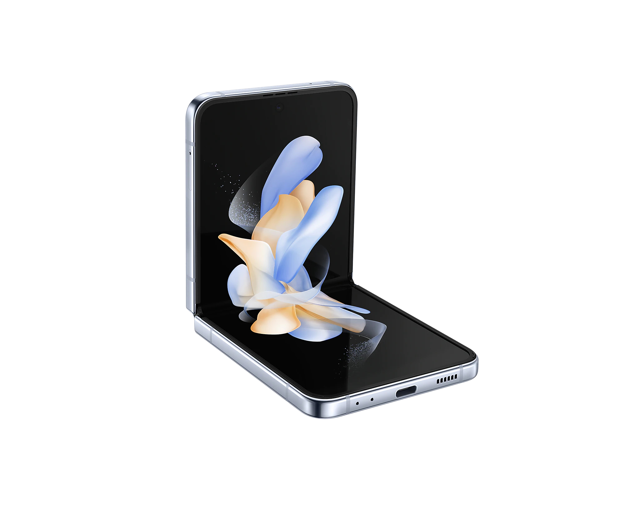 Image of Samsung Galaxy Z Flip4 SM-F721B 17 cm (6.7) Doppia SIM Android 12 USB tipo-C 8 GB 256 GB 3700 mAh Blu