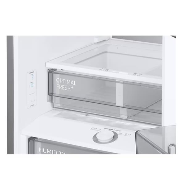 Image of Samsung RB38C7B6BB1 frigorifero Combinato BESPOKE AI Libera installazione con congelatore Wifi 2m 387 L Classe B, Nero Antracite