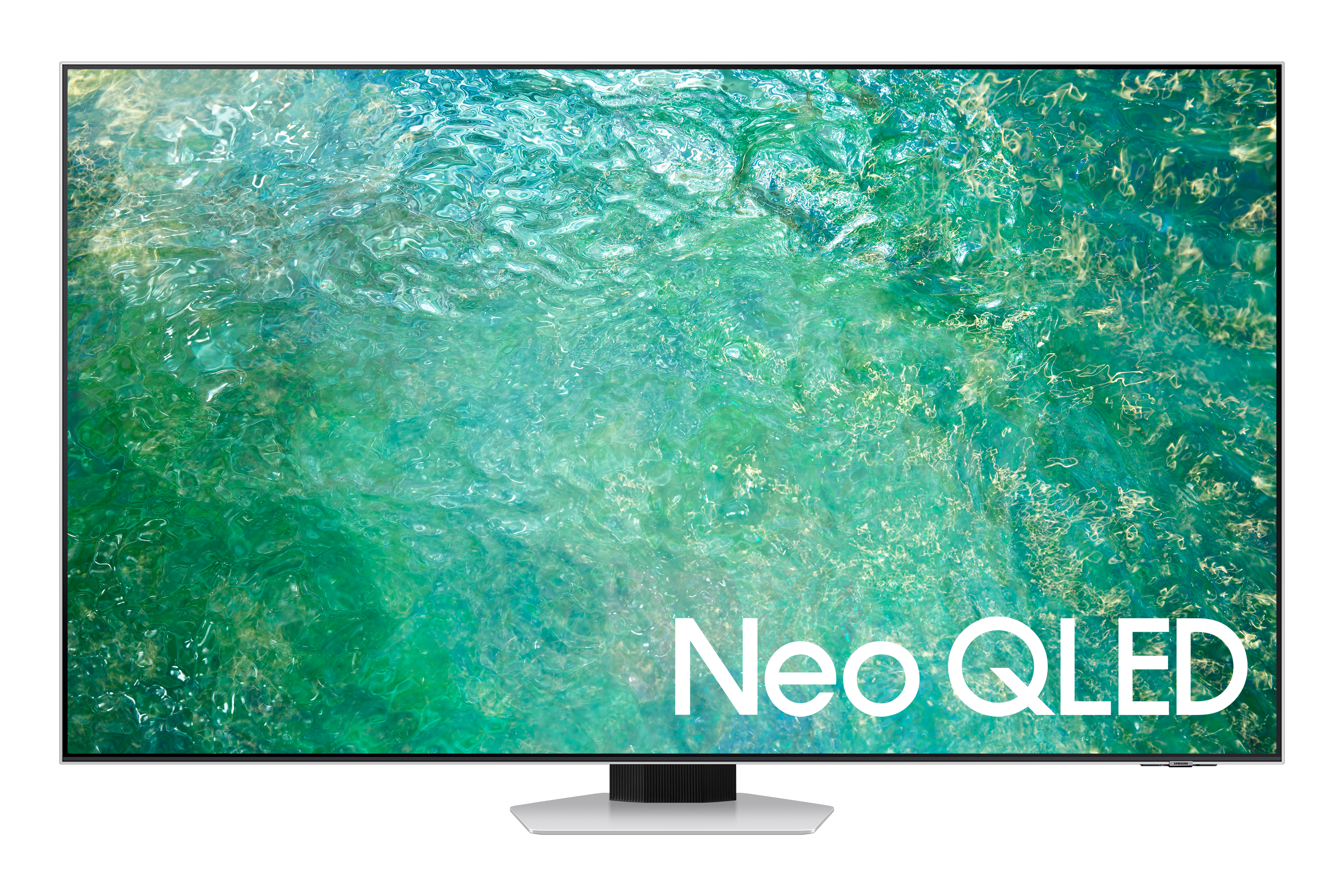 Image of Samsung Series 8 TV QE55QN85CATXZT Neo QLED 4K, Smart TV 55" Processore Neural Quantum 4K, Dolby Atmos e OTS, Bright Silver 2023