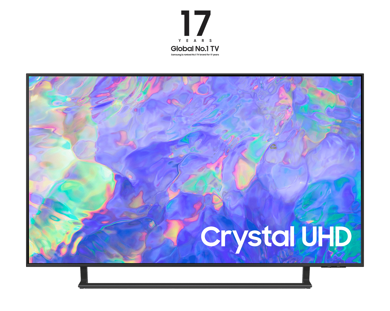 Image of Samsung Series 8 TV UE43CU8570UXZT Crystal UHD 4K, Smart TV 43" Dynamic Crystal color, OTS Lite, Titan Gray 2023