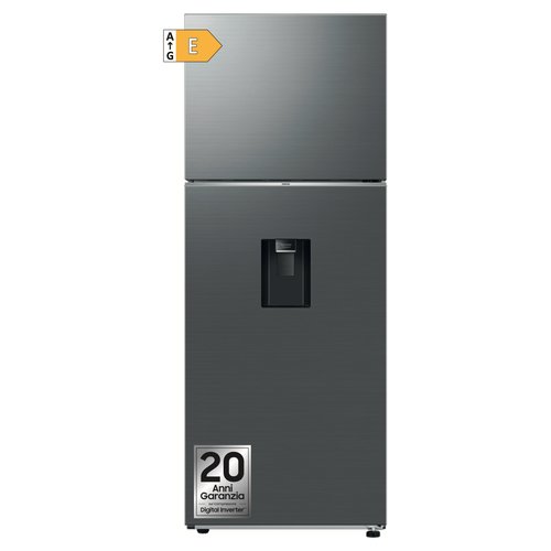 Image of Samsung RT47CG6736S9 frigorifero Doppia Porta EcoFlex AI Libera installazione con congelatore Wifi 462 L con dispenser acqua senza allaccio idrico Classe E, Inox