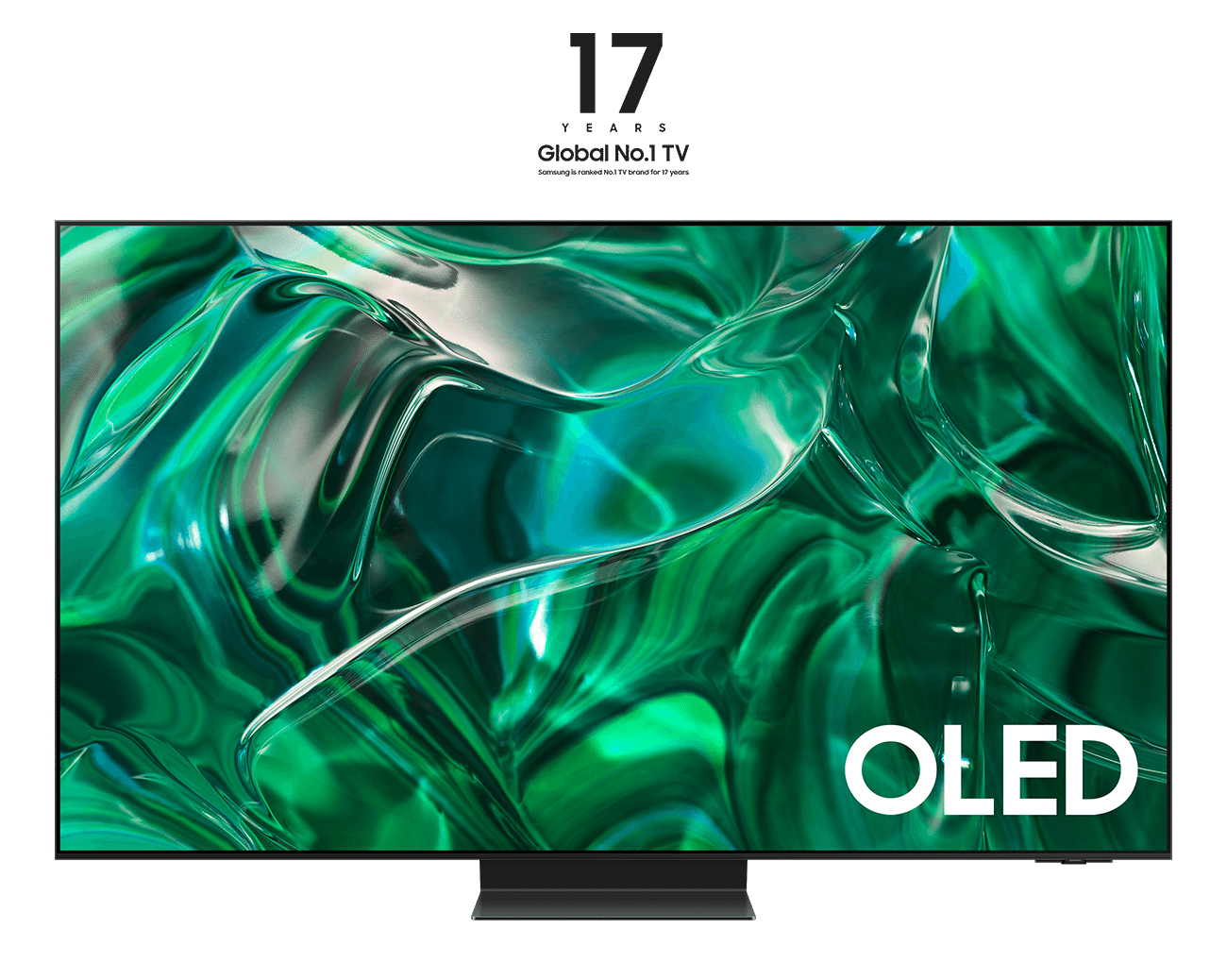 Image of Samsung Series 9 TV QE65S95CATXZT OLED 4K, Smart TV 65" Processore Neural Quantum 4K, Dolby Atmos e OTS+, Titan Black 2023