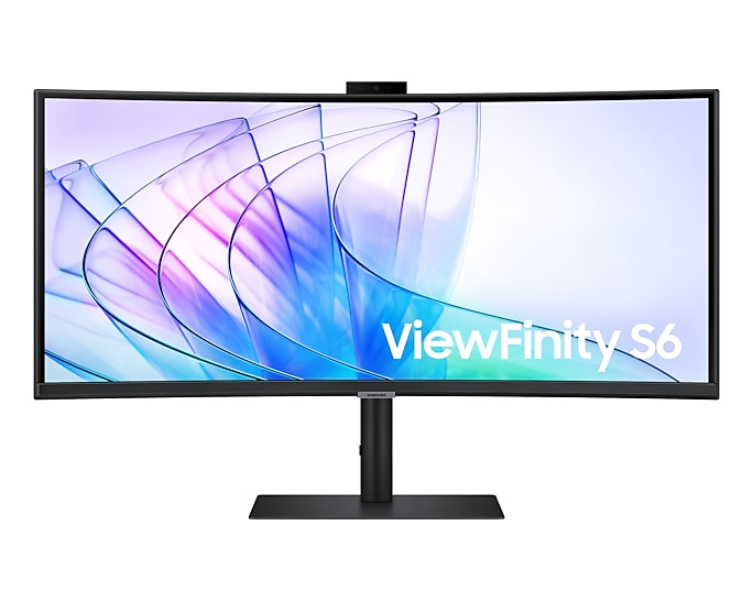 Image of Samsung ViewFinity S6 S65VC Monitor PC 86,4 cm (34") 3440 x 1440 Pixel UltraWide Quad HD Nero