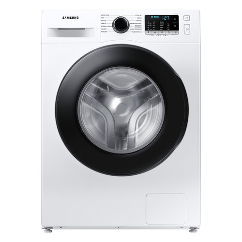 Image of Samsung WW80AGAS21AE/ET lavatrice slim a caricamento frontale Crystal Clean™ 8 kg Classe E 1200 giri/min, Porta nera + panel nero