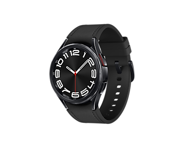 Image of Samsung Galaxy Watch6 Classic 3,3 cm (1.3") OLED 43 mm Digitale 432 x 432 Pixel Touch screen Nero Wi-Fi GPS (satellitare)