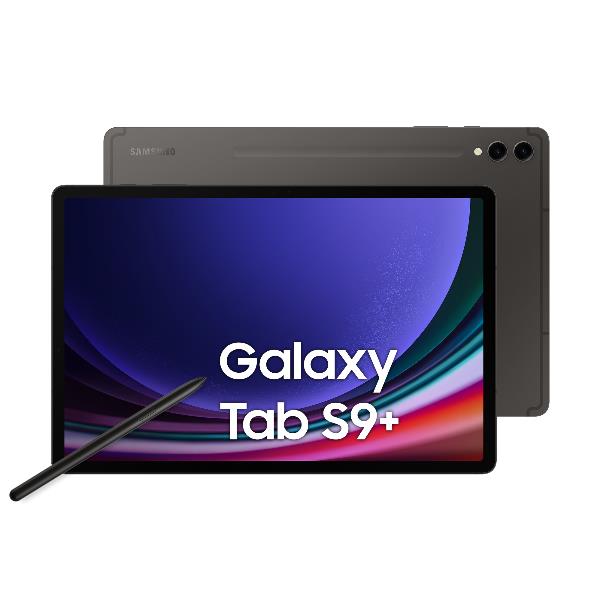 Image of Samsung Galaxy Tab S9+ Tablet AI Android 12.4 Pollici Dynamic AMOLED 2X 5G RAM 12 GB 256 GB Tablet Android 13 Graphite