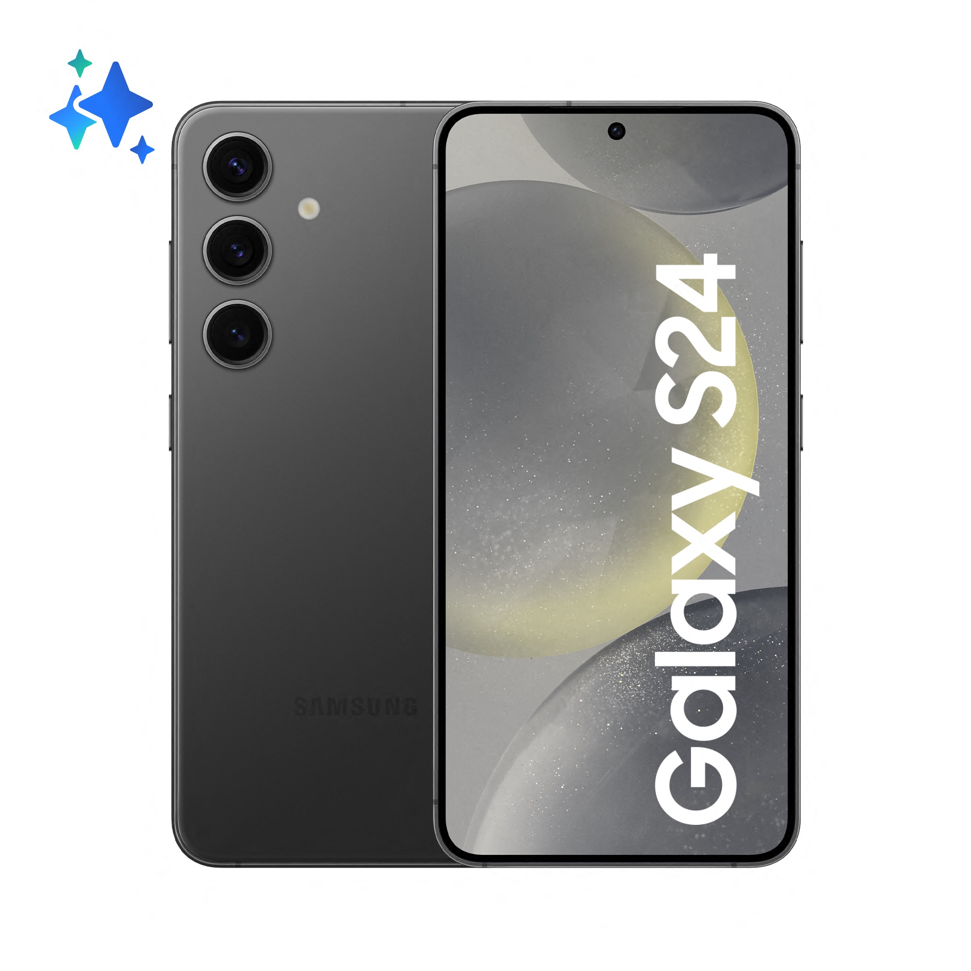 Image of Samsung Galaxy S24 Smartphone AI, Display 6.2'' FHD+ Dynamic AMOLED 2X, Fotocamera 50MP, RAM 8GB, 128GB, 4.000 mAh, Onyx Black