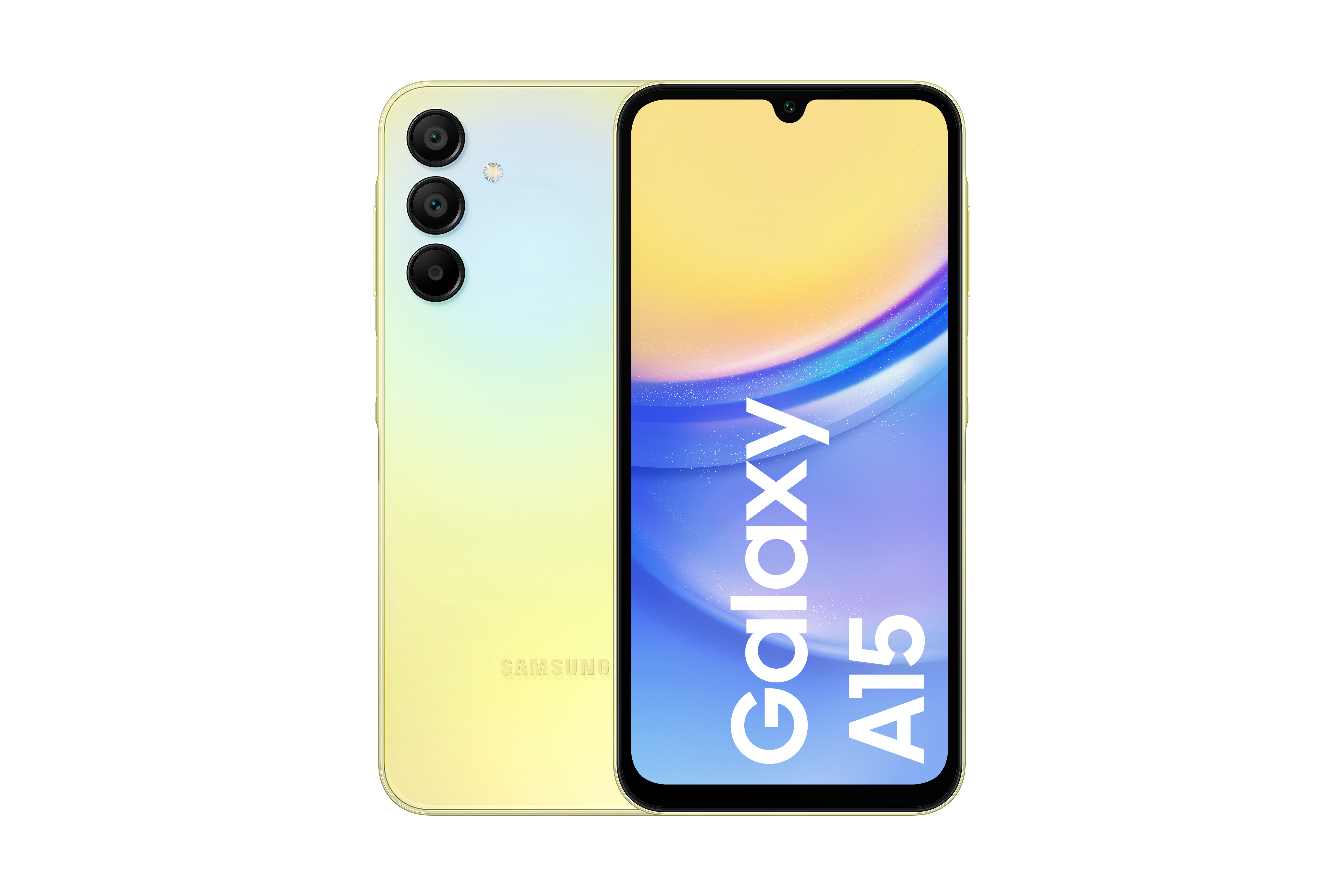 Image of Samsung Galaxy SM-A155F 16,5 cm (6.5") Dual SIM ibrida Android 14 4G USB tipo-C 4 GB 128 GB 5000 mAh Giallo