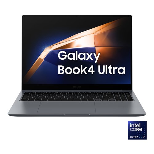 Image of Samsung Galaxy Book4 Ultra Laptop, Intel® Core™ Ultra 7 155H, 16GB RAM, 512GB SSD, 16 Dynamic AMOLED 2X touch, Windows 11 Home, Moonstone Gray
