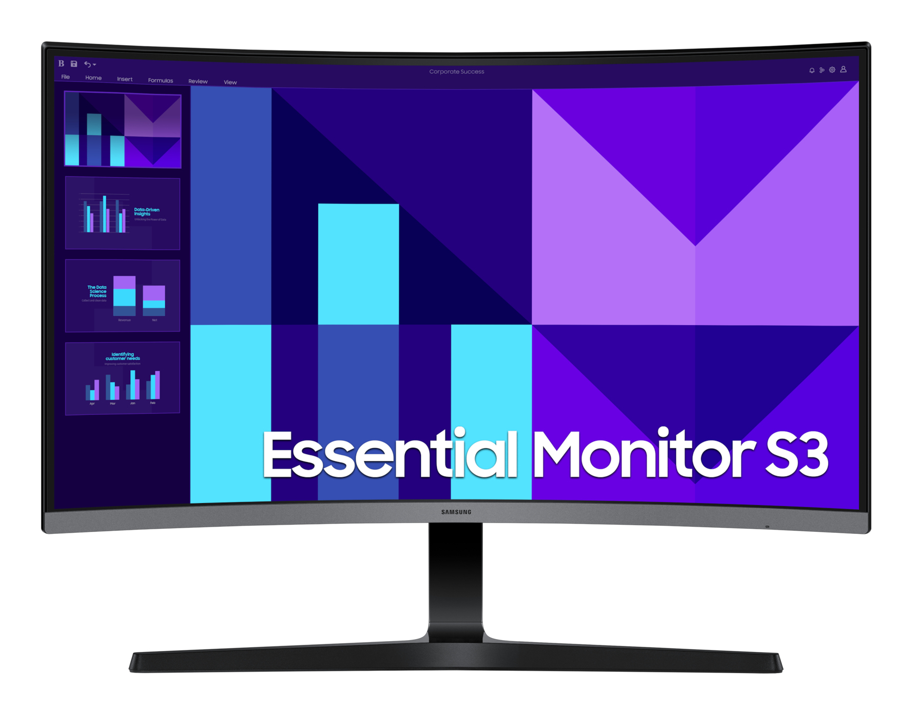 Samsung Monitor LS27D392GAUXEN / Essential S27D392GAU Nero