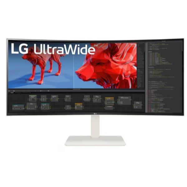 LG MONITOR CURVO 37,5 LED IPS 144Hz 21:9 3840 x 1600 1ms 450 CDM, REG ALTEZZA, USB-C DOCK, DP/HDMI,