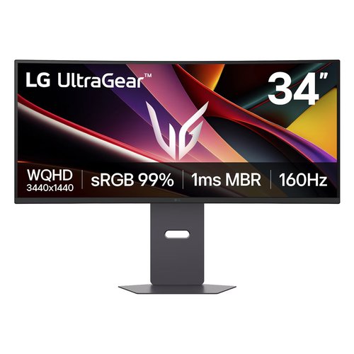 Monitor Lg 34G600A B AEU ULTRAGEAR Curvo WQHD Black