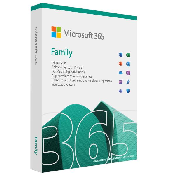 Image of M365 FAMILY ITALIAN SUBSCR 1YR EUROZONE MEDIALESS P10