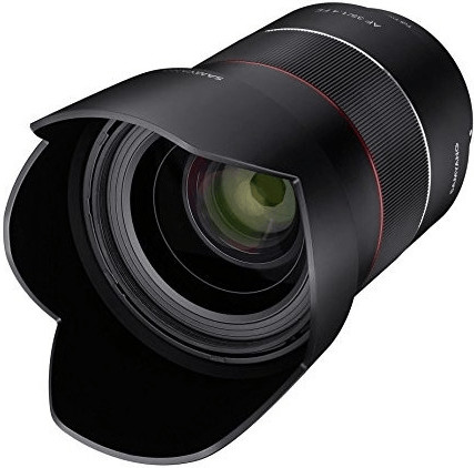 Image of Obiettivo Samyang 35mm AF f/1.4 attacco Sony E