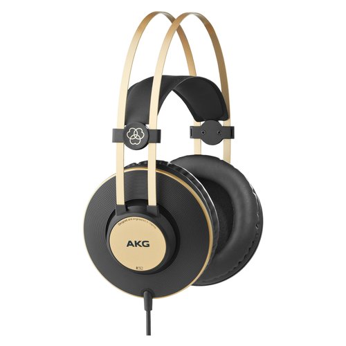 AKG K92 3169H00030 Cuffie da Studio Musica Circumaurale (Nero - Oro)