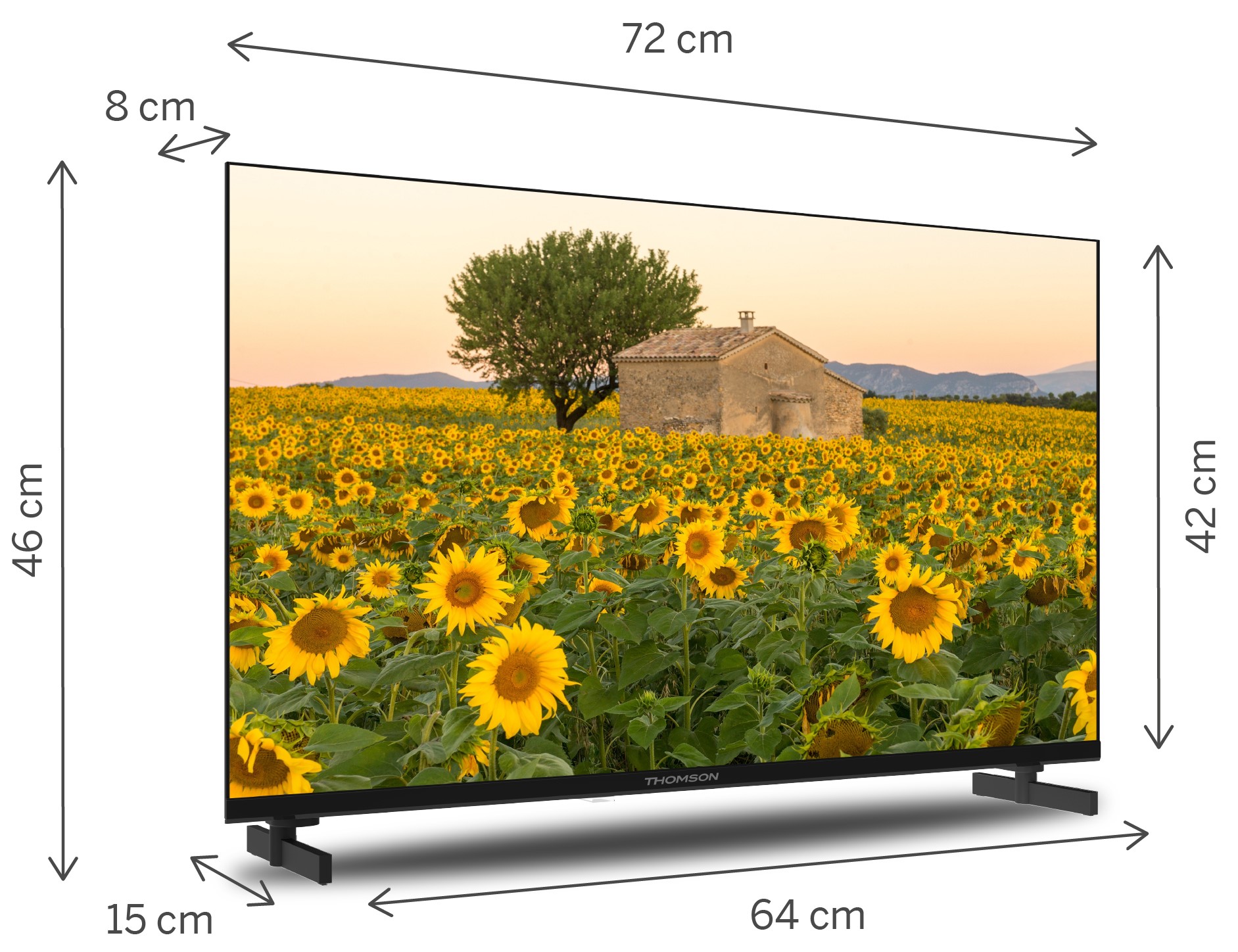 Image of Thomson 32HA2S13 TV 81,3 cm (32") WXGA Smart TV Wi-Fi Nero