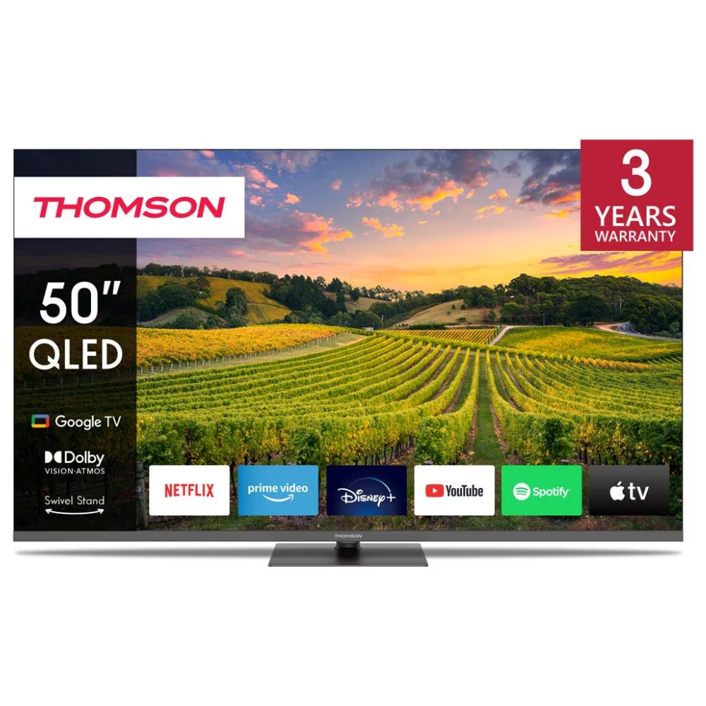 TV 50 THOMSON UHD  SMART 4K T2/C2S2 GOOGLE TV PIEDE