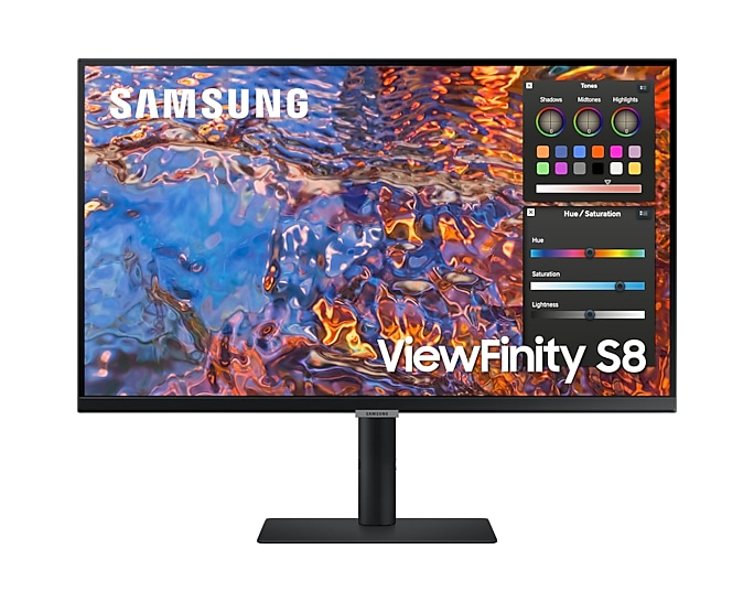 Image of Samsung LS27B800PXU Monitor PC 68,6 cm (27") 3840 x 2160 Pixel 4K Ultra HD LCD Nero