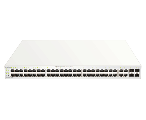 D-LINK SWITCH SMART MANAGED 52 PORTE GIGABIT POE