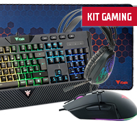 Image of Kit Gaming - Tastiera Q11 + Mouse G51 + Mouse Pad XXL E1 + Cuffie H420