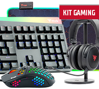 Image of Kit Gaming - Tastiera X31 + Mouse G71+ Mouse Pad XXL RGB E1 + Cuffie H500W2