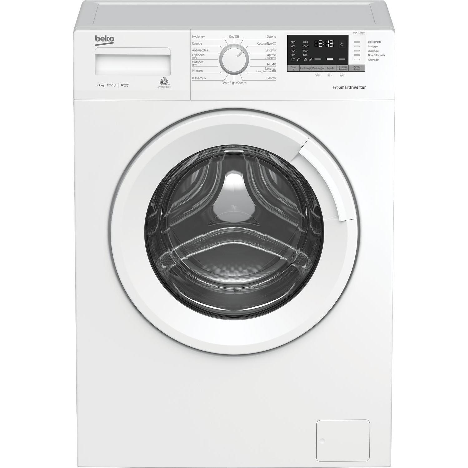 Image of Lavatrice frontale Beko WUX71232WI IT