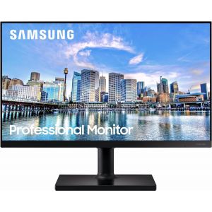 Monitor 24 Samsung F24T450FQR LED IPS Full HD 16:9 HDMI Display Port altezza regolabile, ruotabile, piegabile e inclinabile.