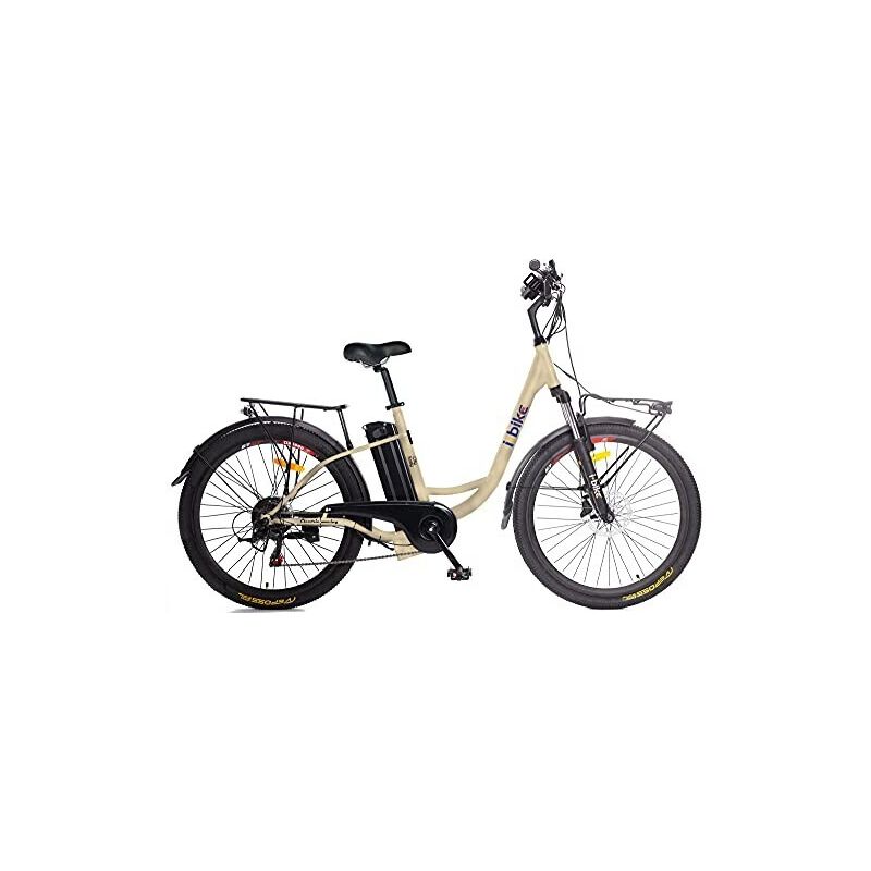 E-Bike Ibike City Easy S Cream S 26 Bicicletta Elettrica