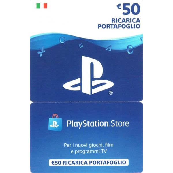 Ricarica Portafoglio PlayStation Store (PSN) - 50€