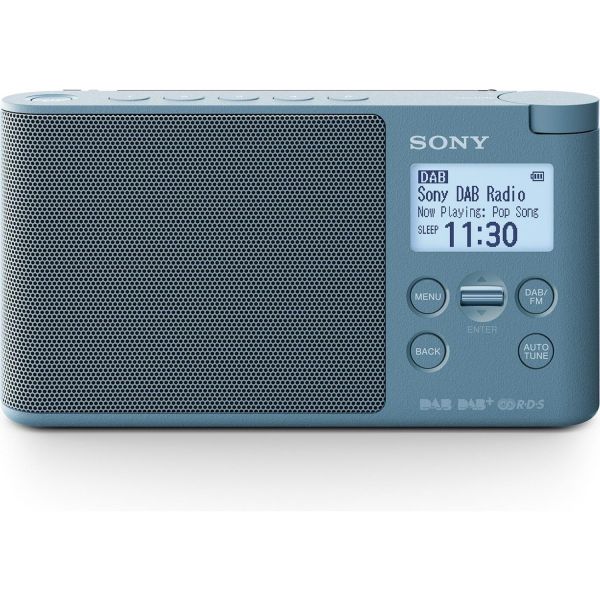 Sony XDR-S41D Portatile Digitale Blu