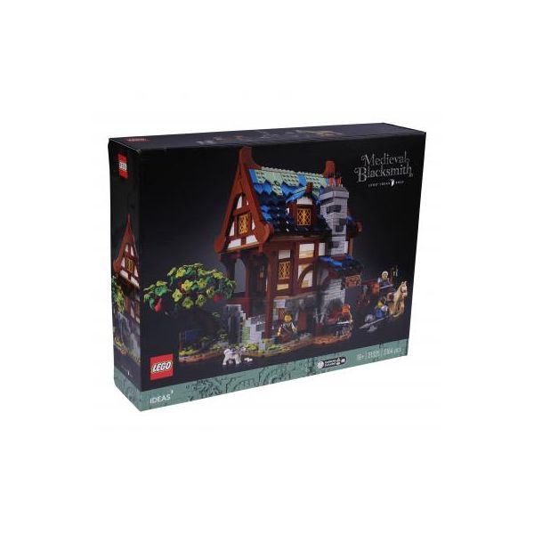 LEGO Ideas 21325 Fabbro Set Costruzioni per Adulti Casa Medievale  Minifigure e Accessori Decorazione di Casa