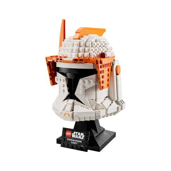 LEGO Star Wars 75350 Casco del Comandante Clone Cody, Serie Caschi 2023,  Collezione per Adulti da