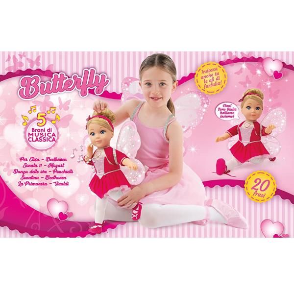 Bambola Bambina Bambola Giulia Ballerina Prezzo Butterfly Giulia
