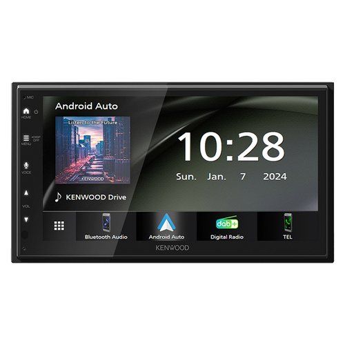 Sistema audiocar kenwood dmx6523dabs av mechless black