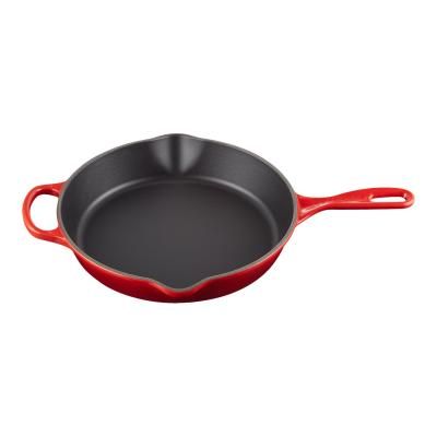 Le creuset frying and serving pan high 26cm cherry red (20187260600422) - 148669