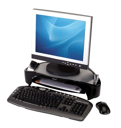 Fellowes 8020801 supporti a parete per tv 53,3 cm (21") scrivania nero - 0043859552665