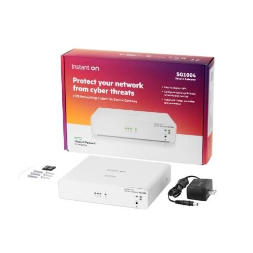 HPE Networking Instant On Secure Gateway 4-port Gigabit SG10